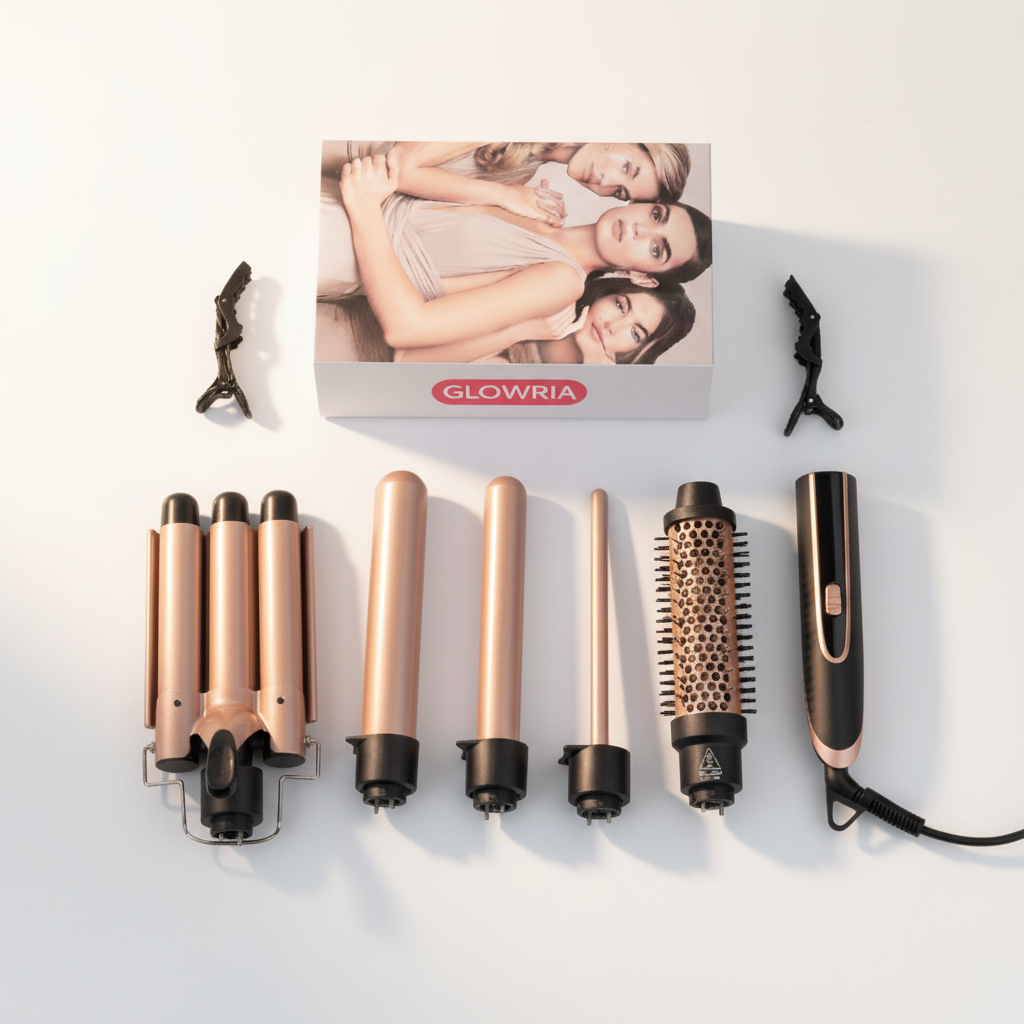 Glowria™ 5-In-1 Magic Hair Curler
