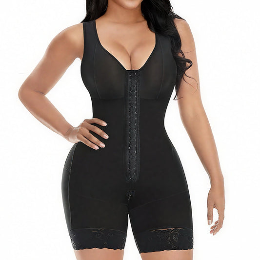 TUMMY CONTROL FULL BODY SHAPER BUTT LIFTER WITH ZIPPER CROTCH