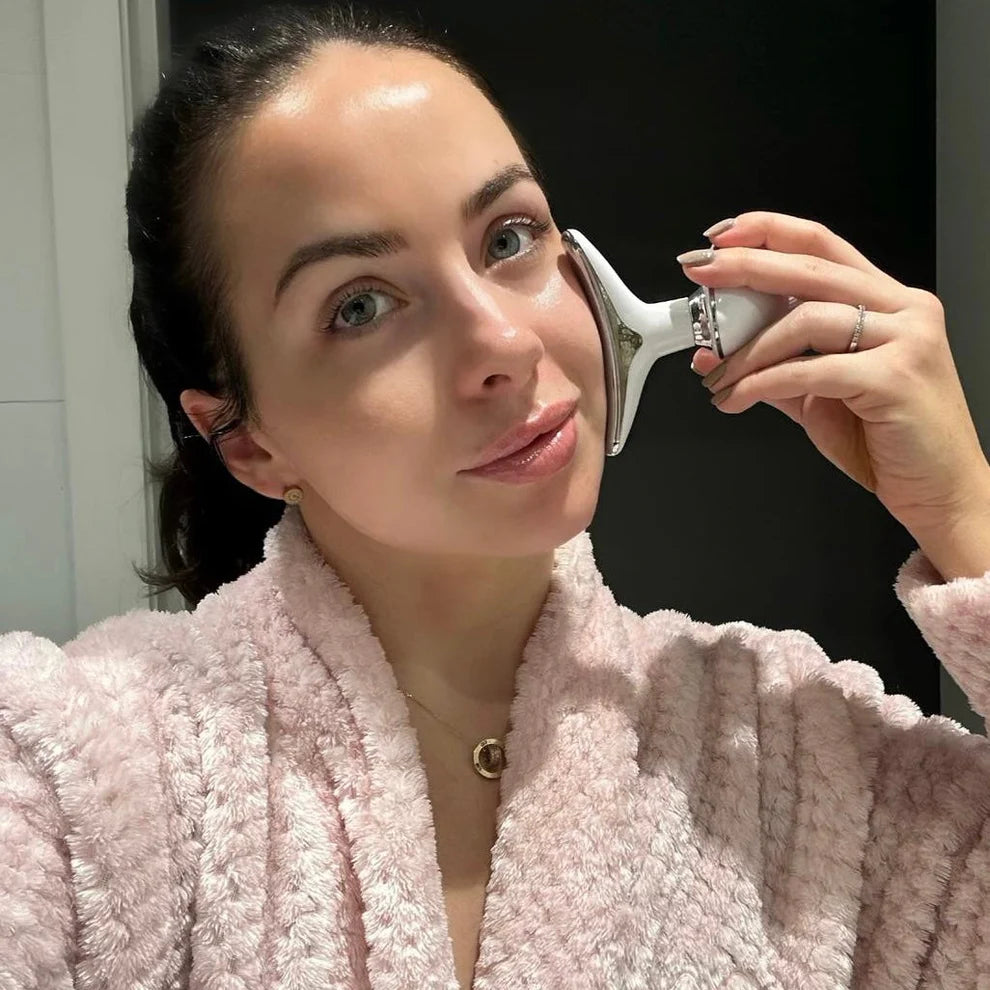 EMS Red Light Therapy Face and Neck Lifting Massager for Wrinkle Removal