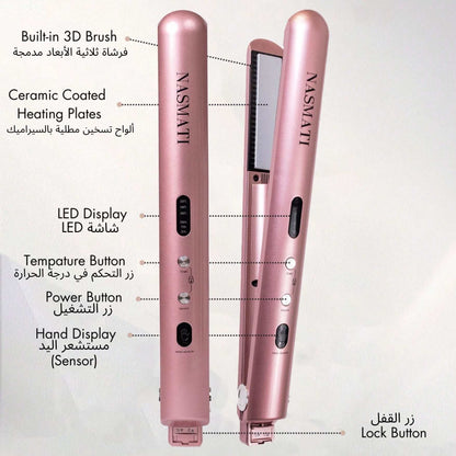 Glowria™ Cordless Comb Hair Straightener