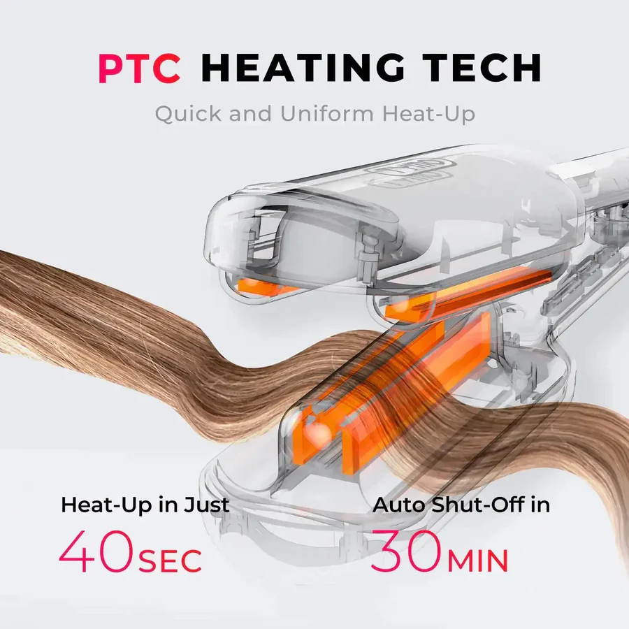 Glowria Curling Iron Compact