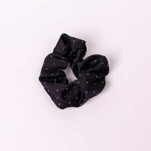 Glowria™ Satin Crystal Scrunchies