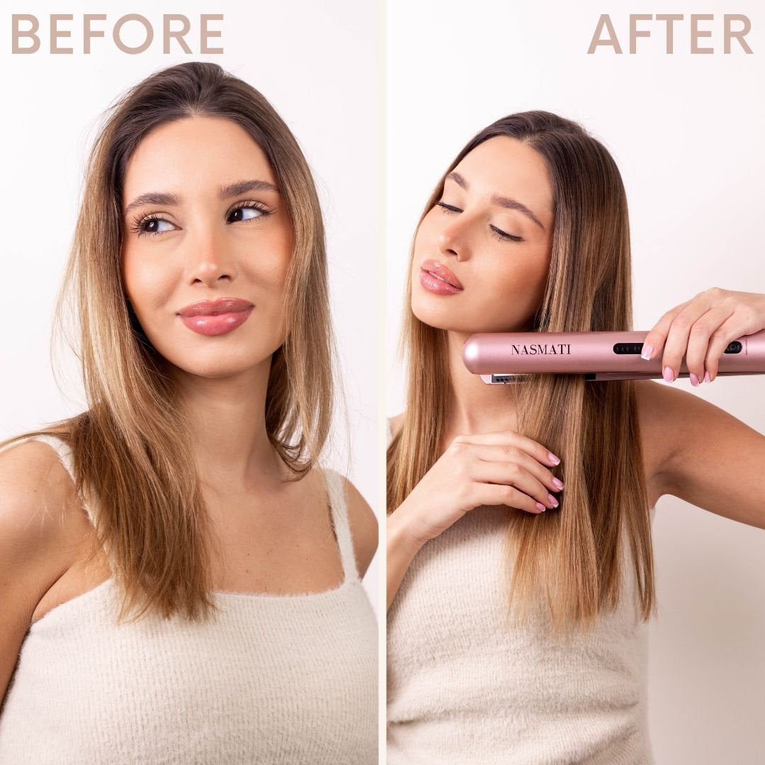 Glowria™ Cordless Comb Hair Straightener